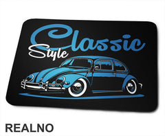 Classic Style - Volkswagen Beetle - Buba - Kola - Auto - Podloga za miš