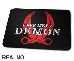 Care Like A Demon - Lucifer - Podloga za miš