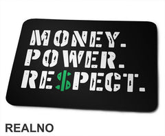 Money. Power. Respect - Green - Scarface - Podloga za miš