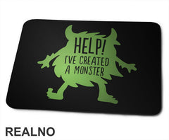 Help! I've Created A Monster - Green - Mama i Tata - Ljubav - Podloga za miš