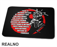 Seek Nothing Outside Of Yourself - Samurai - Podloga za miš
