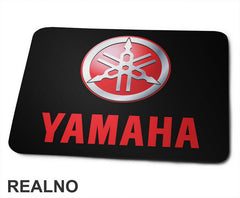 Yamaha Logo - Red - Motori - Podloga za miš