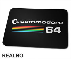 Commodore 64 - Logo - Geek - Podloga za miš