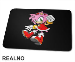 Amy Rose - Skok - Sonic - Podloga za miš