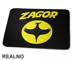Logo Zagor - Yellow - Strip - Podloga za miš
