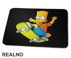 Bart Na Skejtu - The Simpsons - Simpsonovi - Podloga za miš