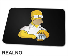 Homer i Pivo - The Simpsons - Simpsonovi - Podloga za miš