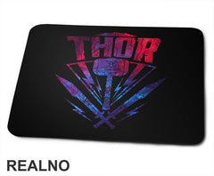 Symbols - Colors - Thor - Avengers - Podloga za miš