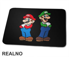 Braća - Luidji - Luiđi - Super Mario - Podloga za miš