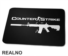 Black M16 - Counter - Strike - CS - Podloga za miš