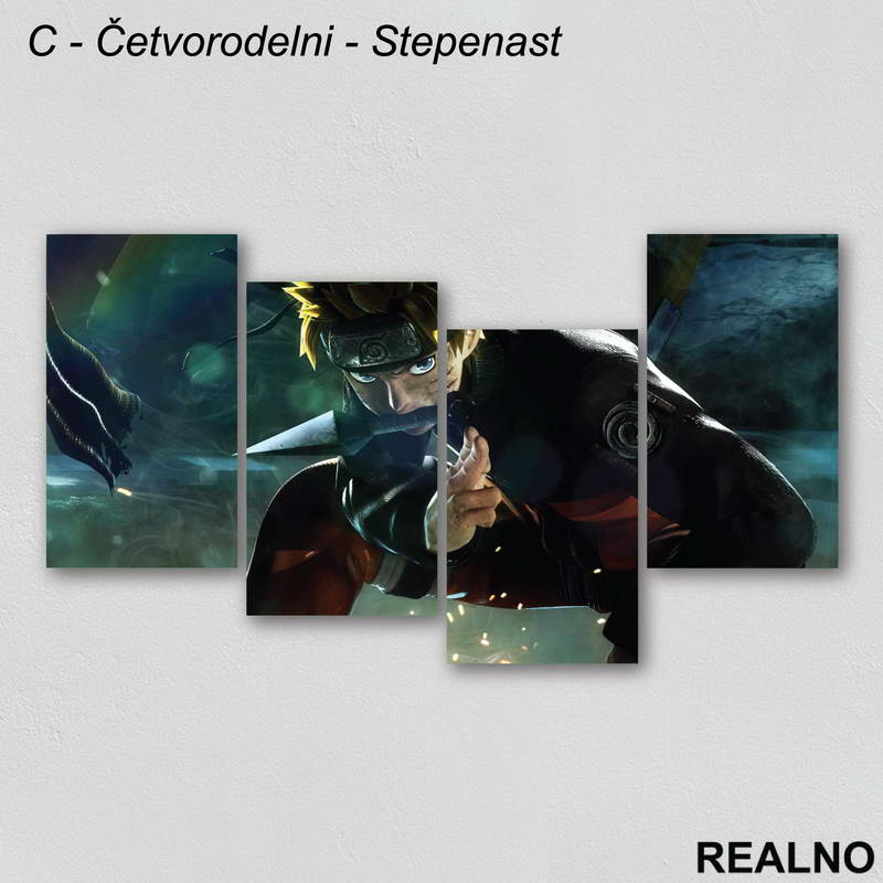 Naruto - Slika na platnu - Kanvas