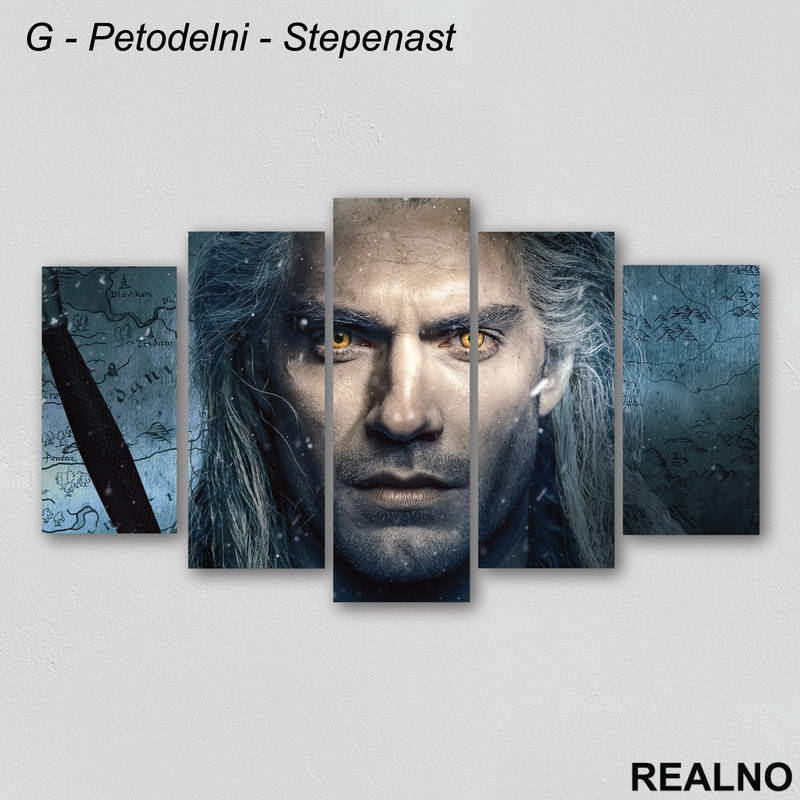 The Witcher - Slika na platnu - Kanvas
