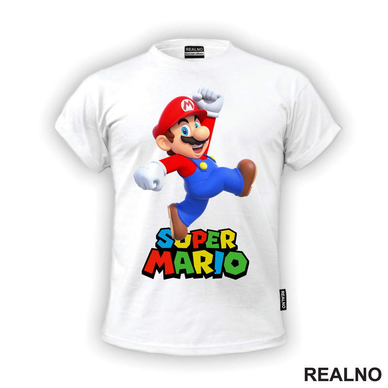 Trči - Super Mario - Majica