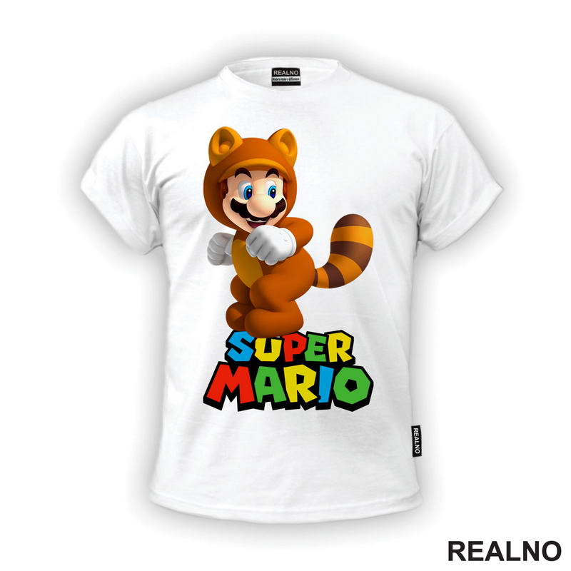 Rakun  - Super Mario - Majica