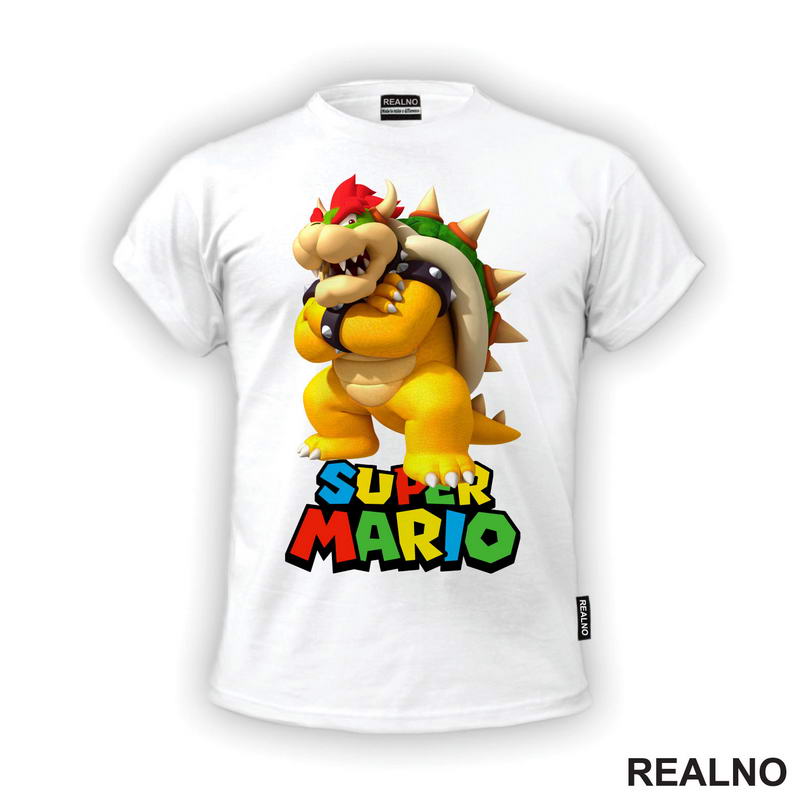 Bauzer se smeje - Super Mario - Majica