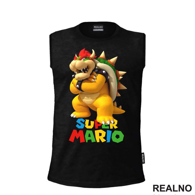 Bauzer se smeje - Super Mario - Majica