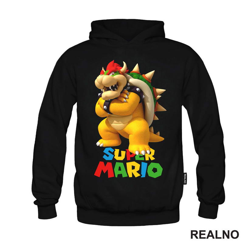 Bauzer se smeje - Super Mario - Majica
