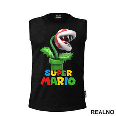 Biljka pirana - Super Mario - Majica
