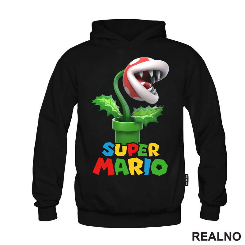 Biljka pirana - Super Mario - Majica