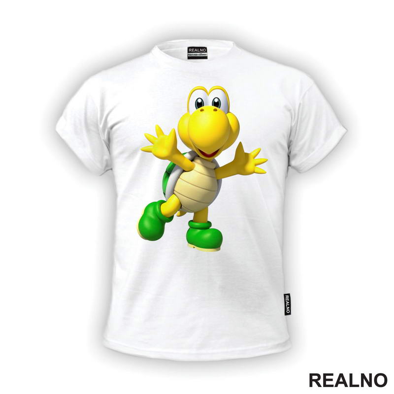 Kornjača maše - Super Mario - Majica