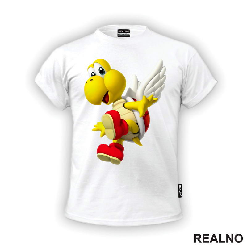 Crvena leteća kornjača - Super Mario - Majica