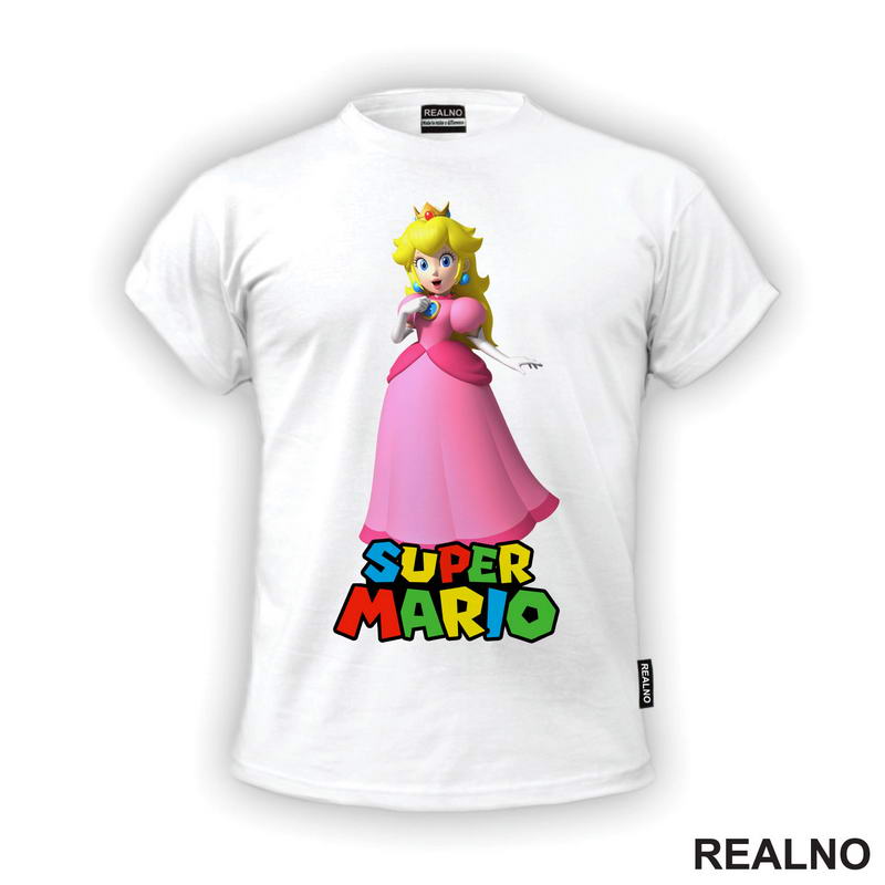Princeza Breskvica - Princess Peach - Super Mario - Majica