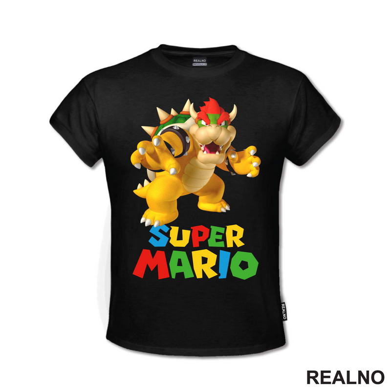 Bauzer I Logo - Super Mario - Majica