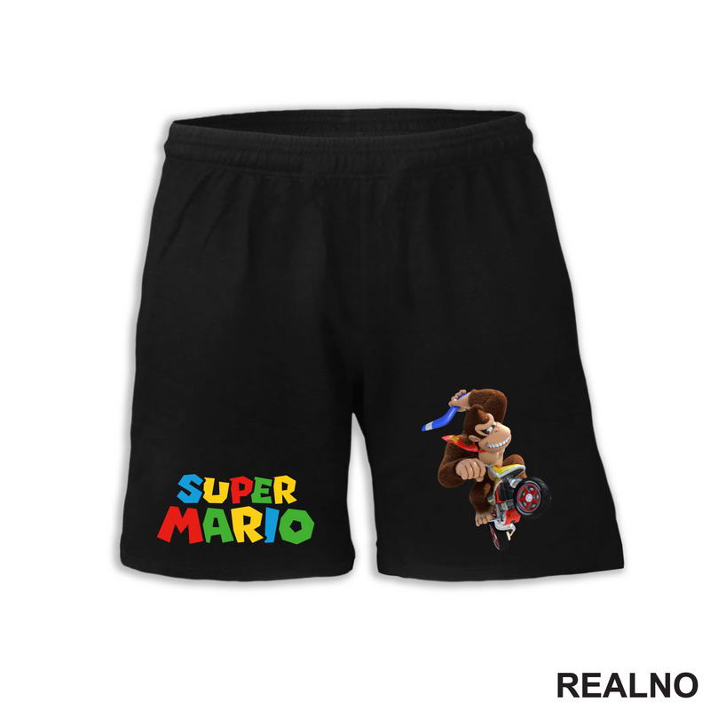 Donki Kong vozi karting - Super Mario - Majica