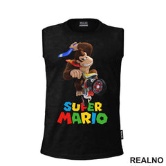Donki Kong vozi karting - Super Mario - Majica