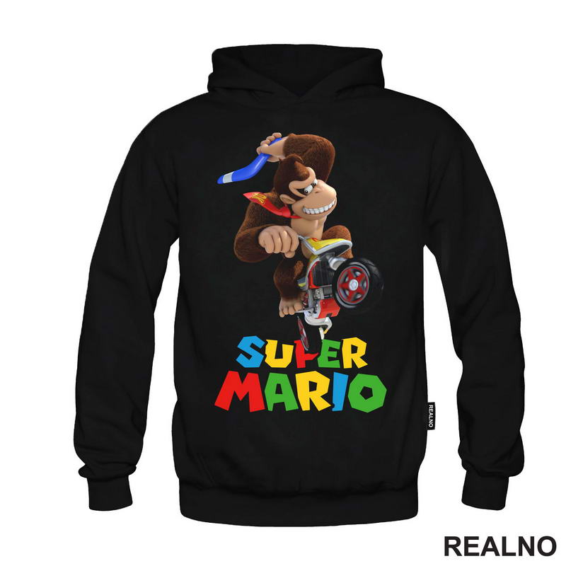 Donki Kong vozi karting - Super Mario - Majica