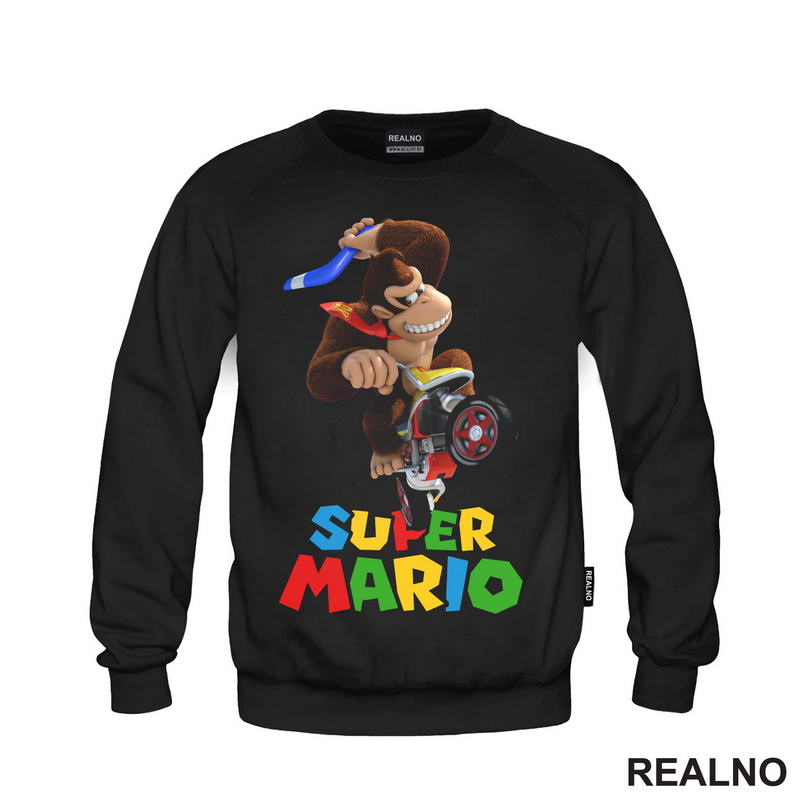 Donki Kong vozi karting - Super Mario - Majica