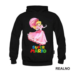Princeza Breskvica - Princess Peach - Rozi Kišobran - Super Mario - Majica