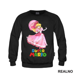Princeza Breskvica - Princess Peach - Rozi Kišobran - Super Mario - Majica