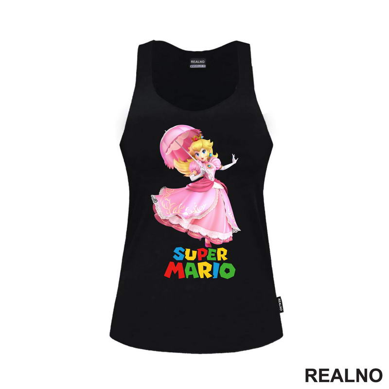 Princeza Breskvica - Princess Peach - Rozi Kišobran - Super Mario - Majica