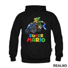 Link vozi karting - Zelda - Super Mario - Majica