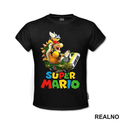 Bauzer vozi karting - Super Mario - Majica