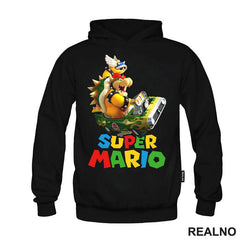 Bauzer vozi karting - Super Mario - Majica