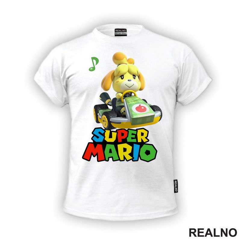 Izabela - Zeka - Isabelle - Super Mario - Majica