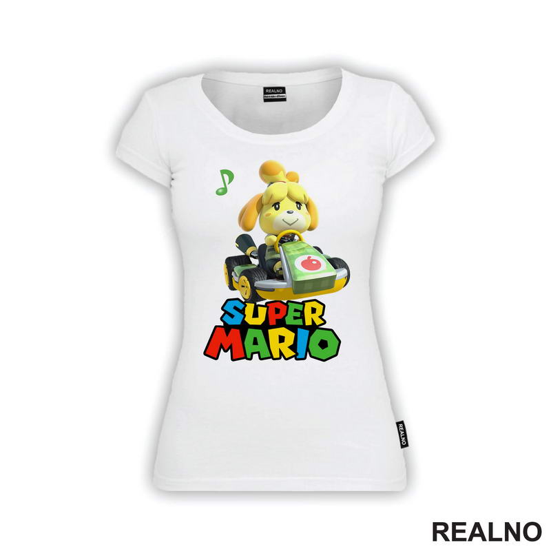 Izabela - Zeka - Isabelle - Super Mario - Majica