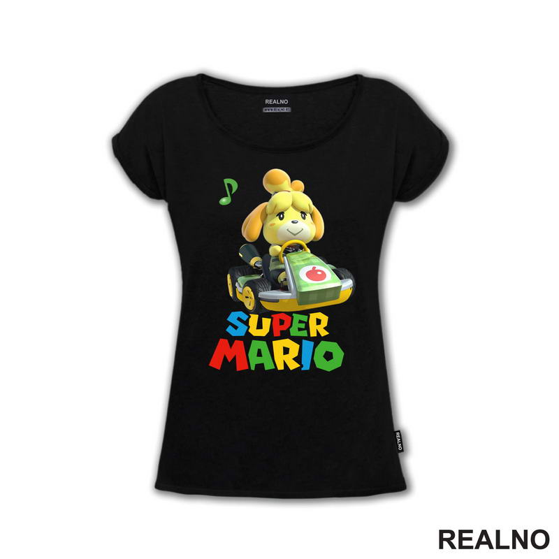 Izabela - Zeka - Isabelle - Super Mario - Majica