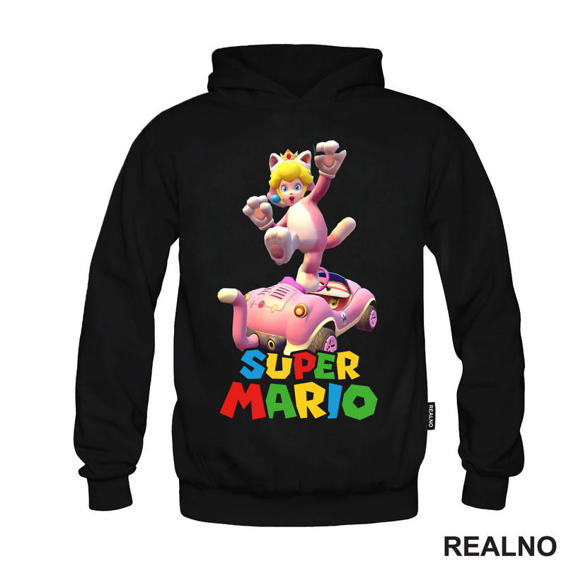 Princeza Breskvica - Mačka - Cat Peach - Super Mario - Majica