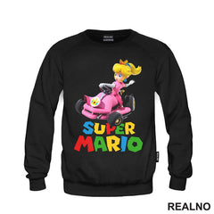 Princeza Breskvica - Princess Peach - Vozi karting - Super Mario - Majica