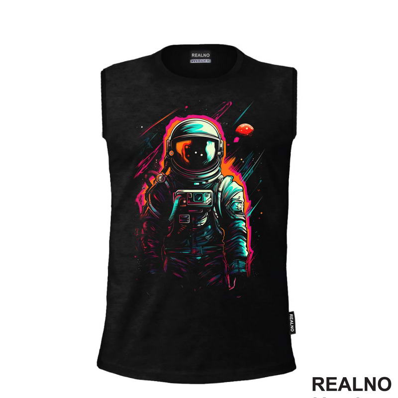 Colorful Astronaut - Space - Svemir - Majica