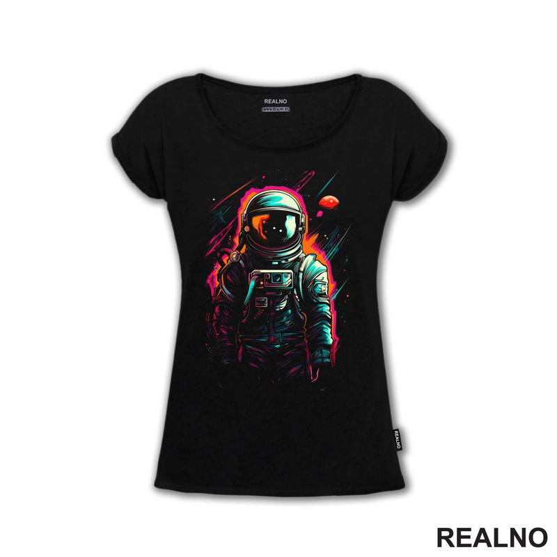 Colorful Astronaut - Space - Svemir - Majica