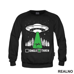 Single - Taken - Aliens - Vanzemaljici - Humor - Majica