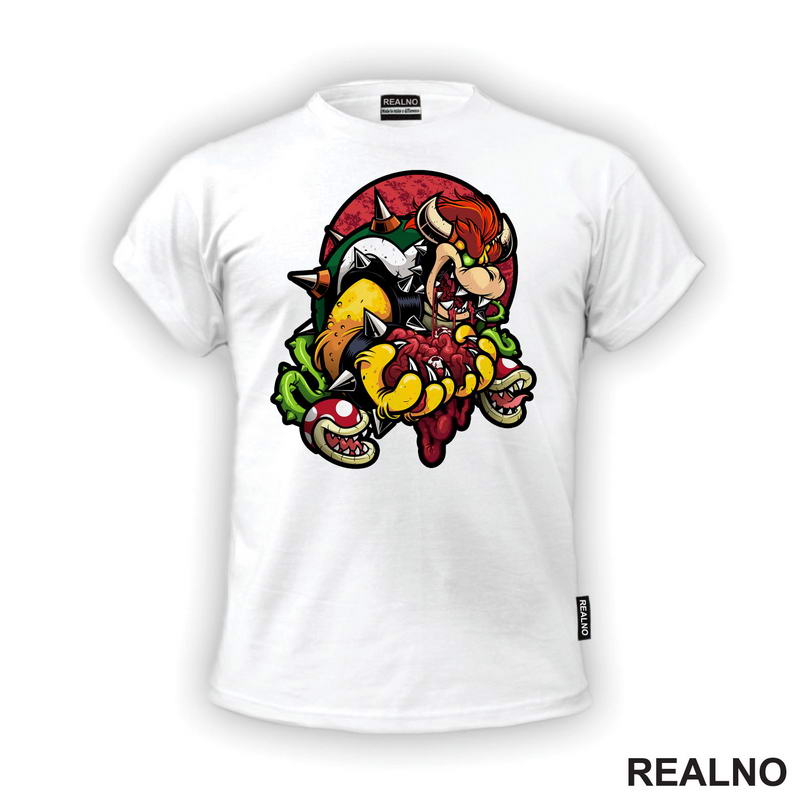 Strašni Bauzer - Super Mario - Majica