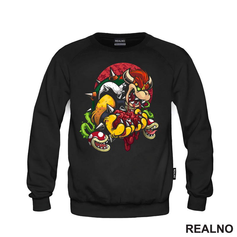 Strašni Bauzer - Super Mario - Majica