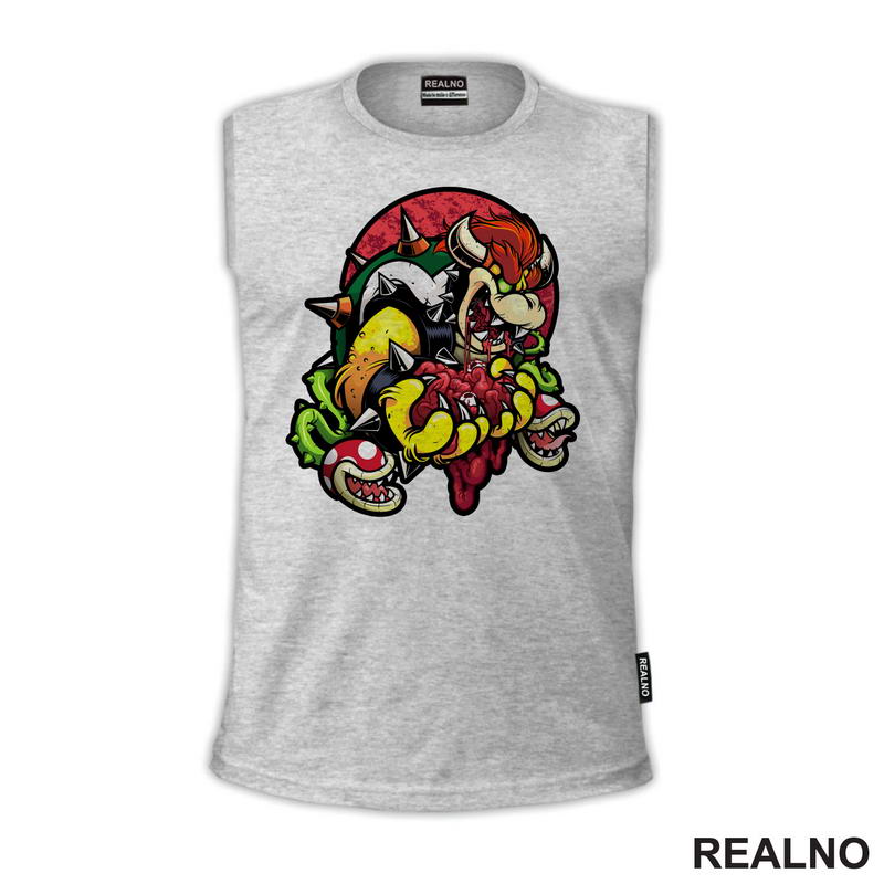 Strašni Bauzer - Super Mario - Majica