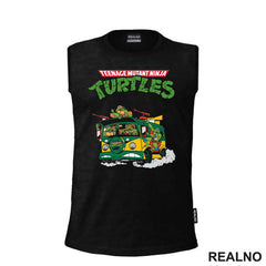 Logo And Turtle Van - Nindža Kornjače - Majica