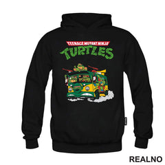 Logo And Turtle Van - Nindža Kornjače - Majica